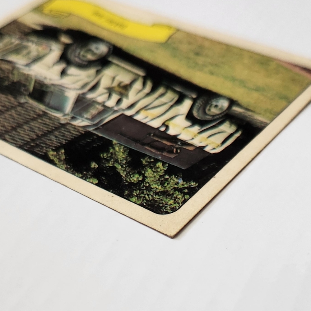 🦓 Vintage 1970 Fleer GEORGE BARRIS Kustom City Sticker - DAKTARI JEEP 🦁 - Picture 9 of 10